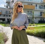 Delta pulóver szürke – Innova Fashion – 2. kép